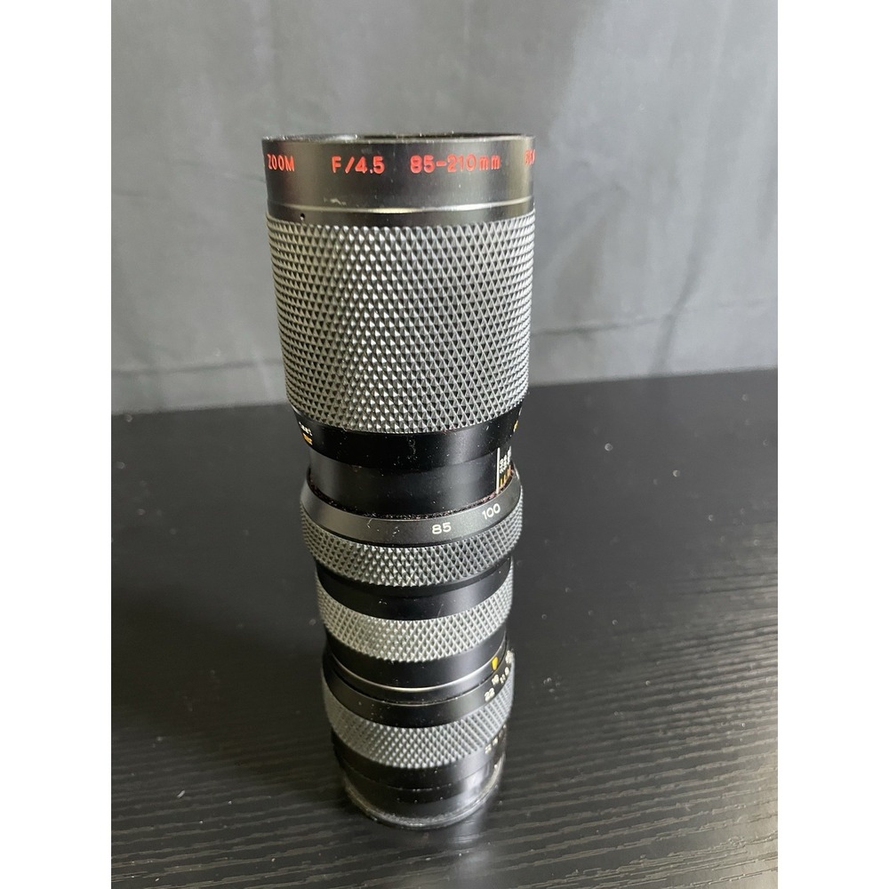 Vintage Quantaray 85-210mm f/4.5 Telephoto Zoom Lens Japan